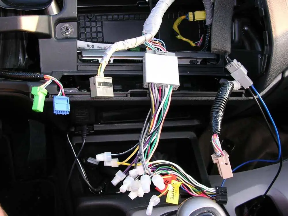 Car audio installation